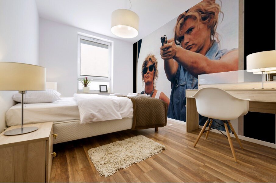 Brad Pitt 3 Mural print