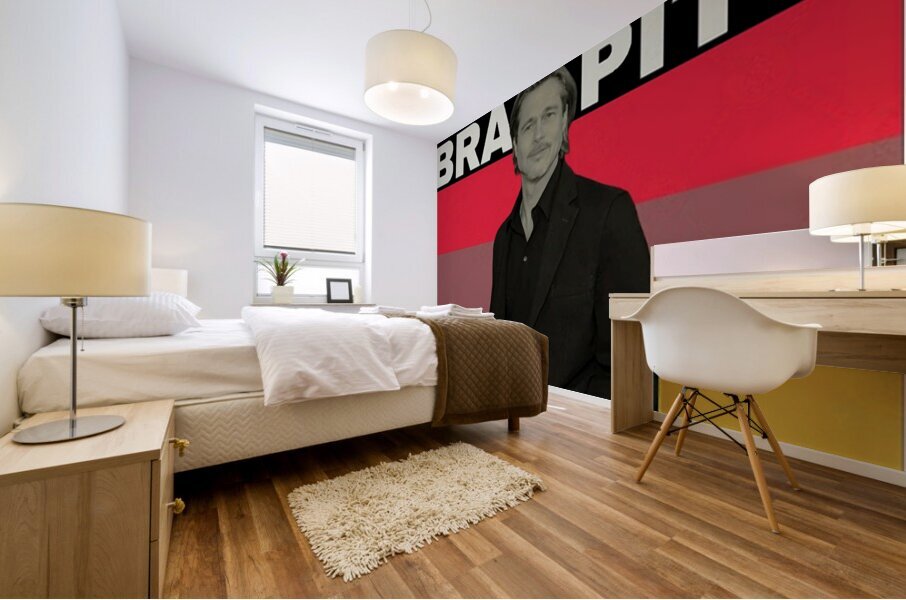 Brad Pitt 10 Mural print