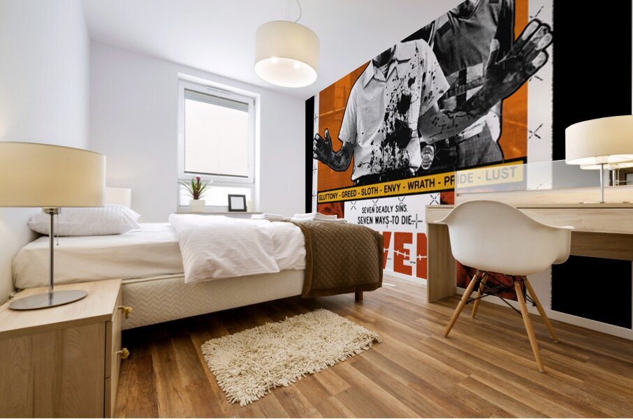 Brad Pitt 13 Mural print