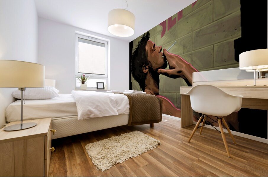 Brad Pitt 15 Mural print