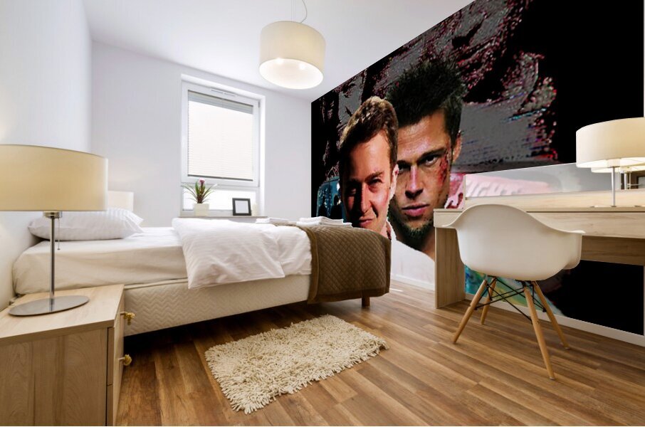 Brad Pitt 22 Mural print
