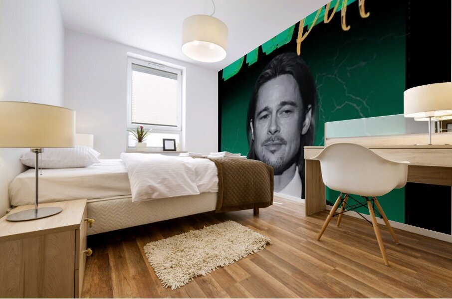 Brad Pitt 29 Mural print