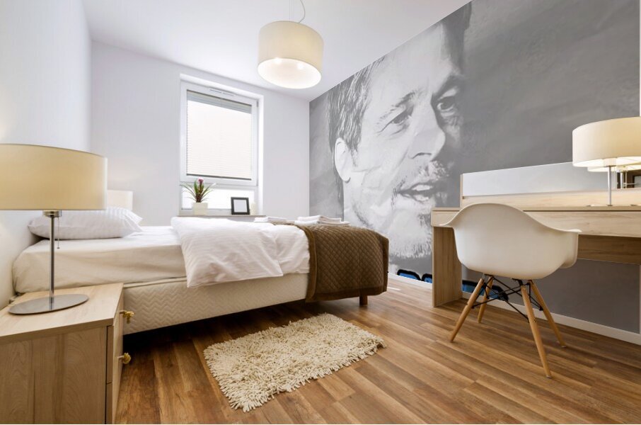 Brad Pitt 35 Mural print