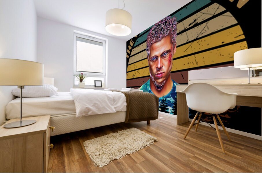 Brad Pitt 36 Mural print