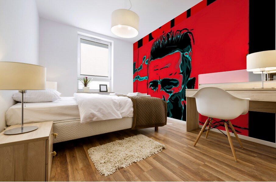 Brad Pitt 38 Mural print