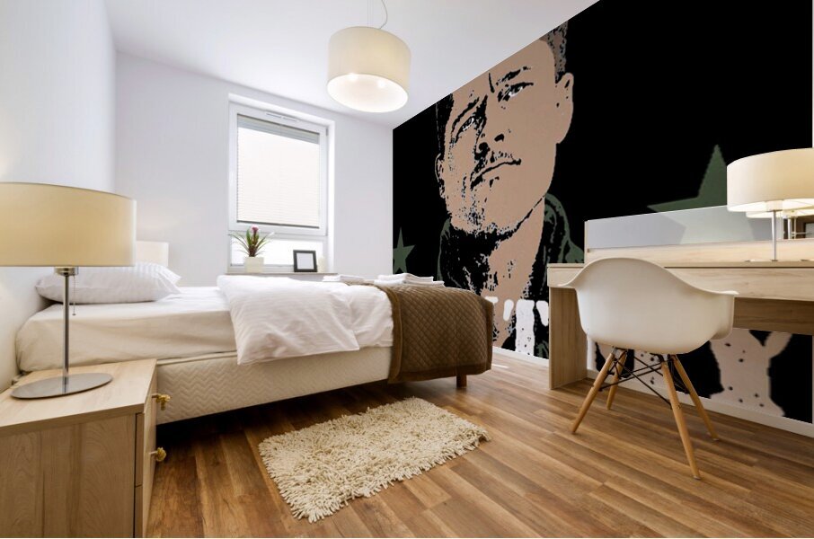 Brad Pitt 39 Mural print
