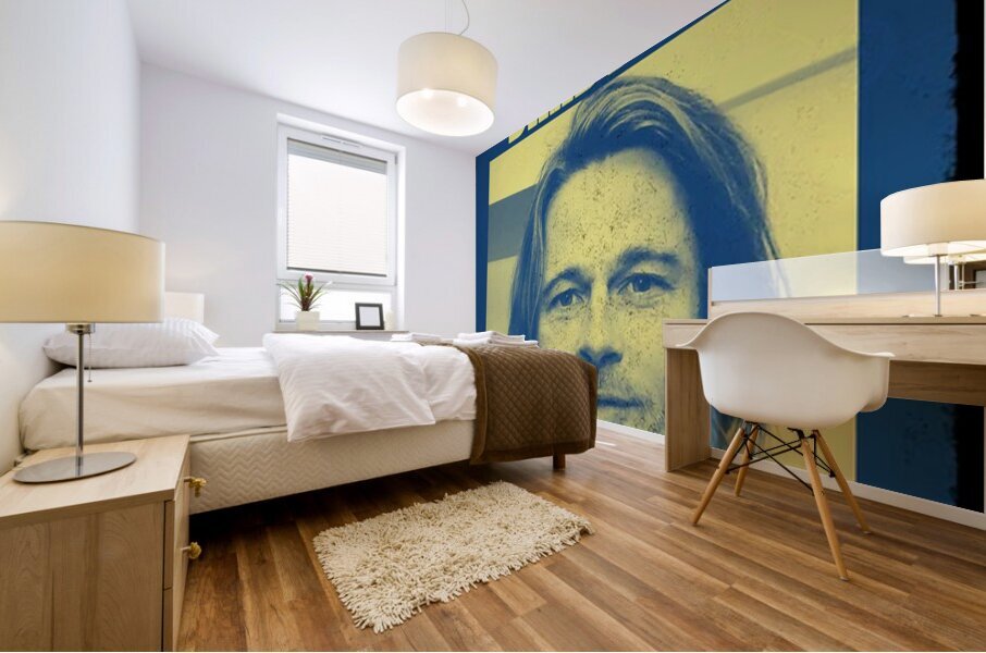 Brad Pitt 43 Mural print