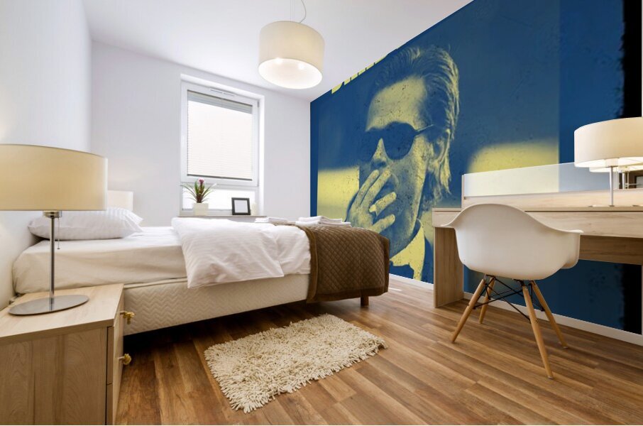 Brad Pitt 47 Mural print