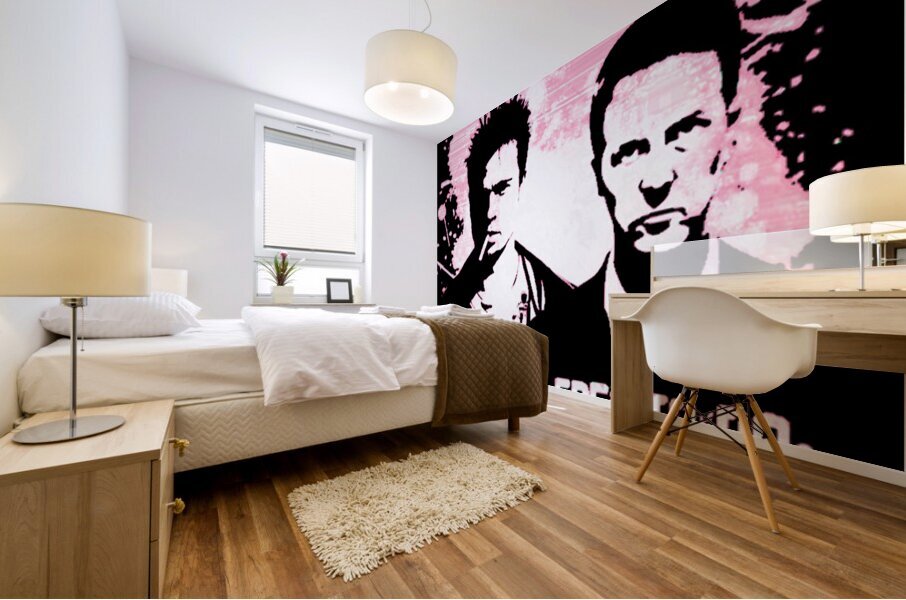 Brad Pitt 57 Mural print