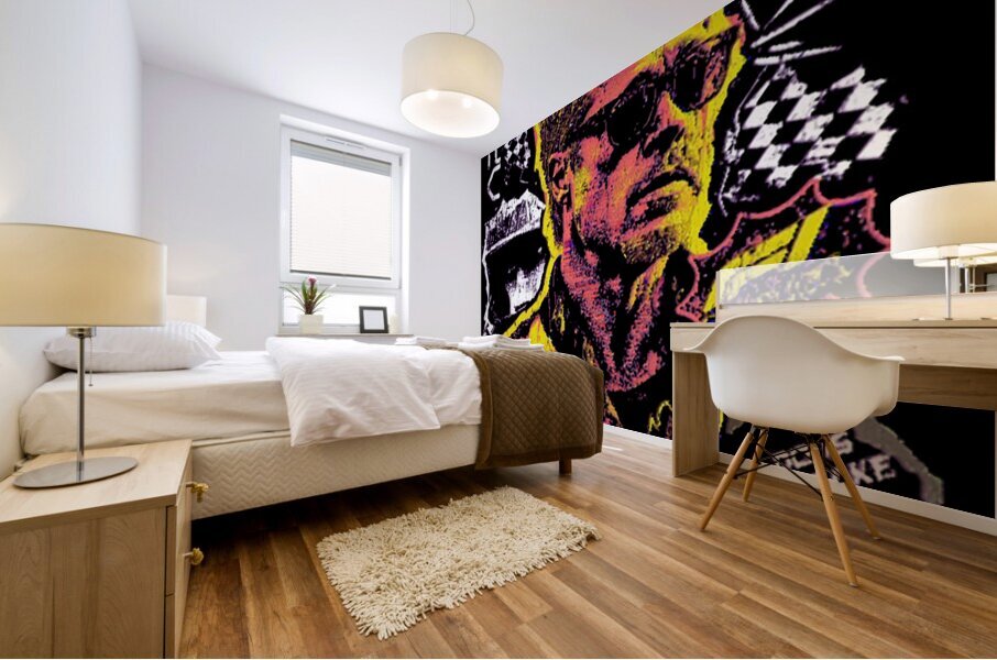 Brad Pitt 60 Mural print
