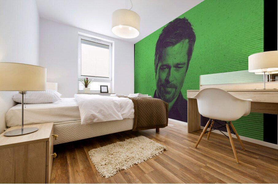 Brad Pitt 62 Mural print