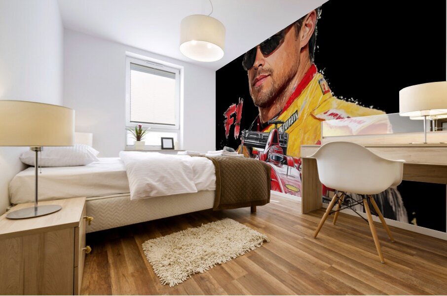Brad Pitt 63 Mural print