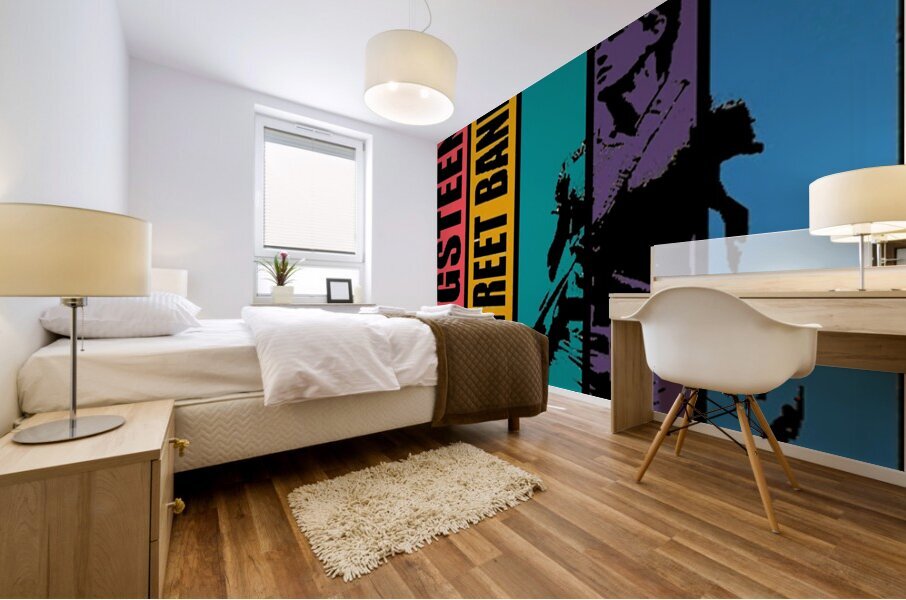 Bruce Springsteen 1 Mural print