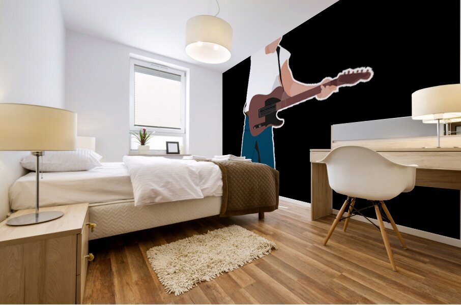 Bruce Springsteen 2 Mural print