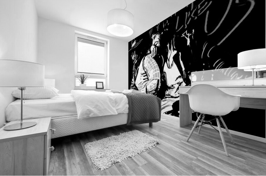 Bruce Springsteen 3 Mural print