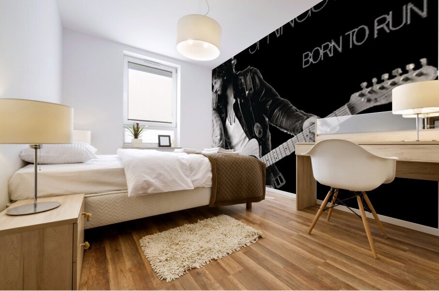 Bruce Springsteen 17 Mural print