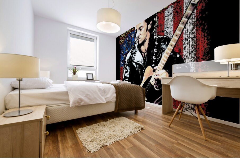 Bruce Springsteen 21 Mural print