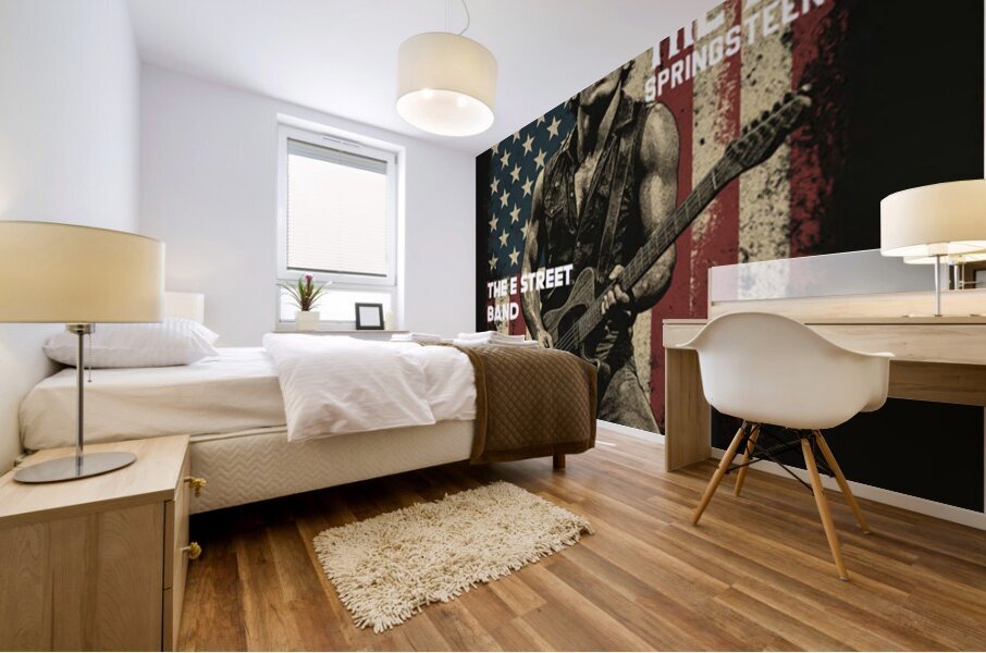 Bruce Springsteen 24 Mural print