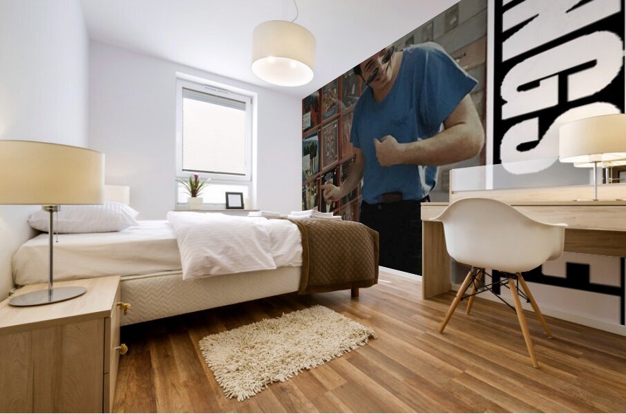 Bruce Springsteen 1 Mural print