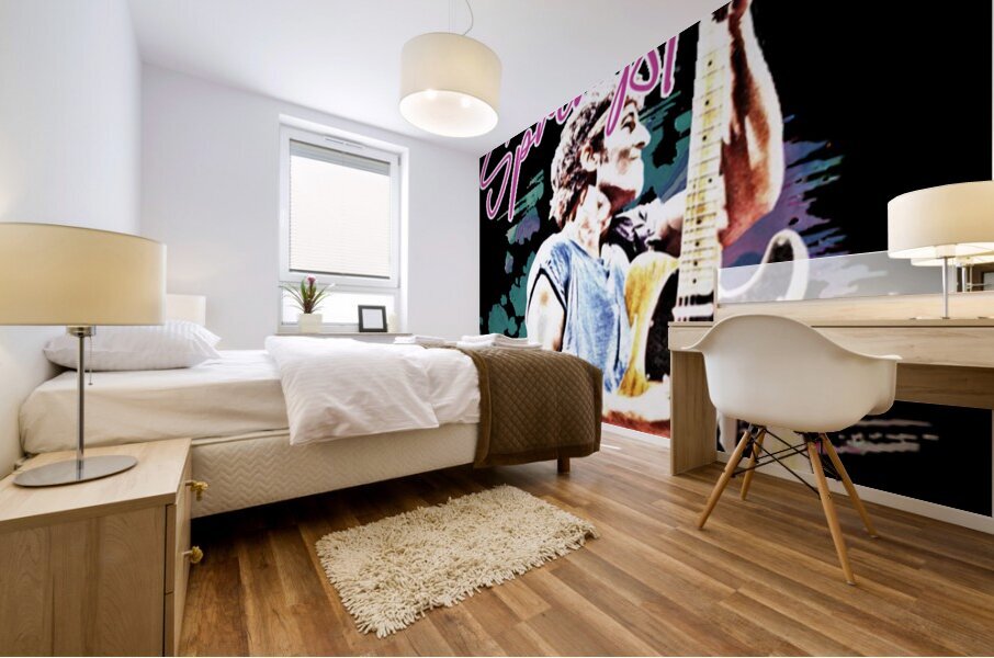 Bruce Springsteen 4 Mural print