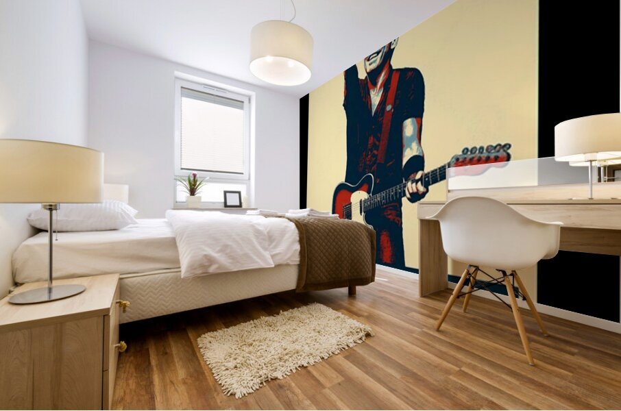 Bruce Springsteen 15 Mural print