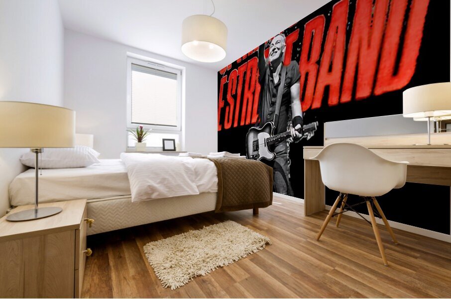 Bruce Springsteen 34 Mural print