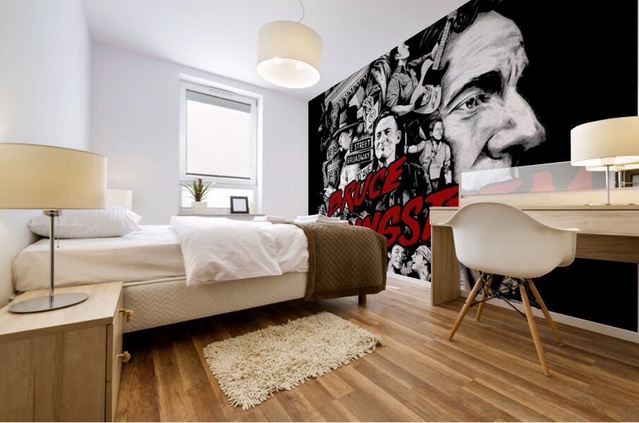 Bruce Springsteen 36 Mural print