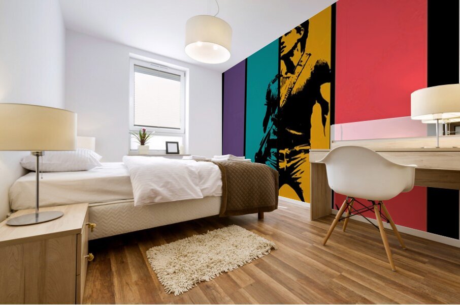 Bruce Springsteen 52 Mural print