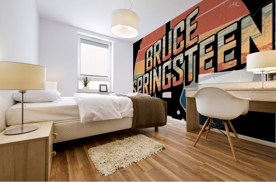 Bruce Springsteen 56 Mural print