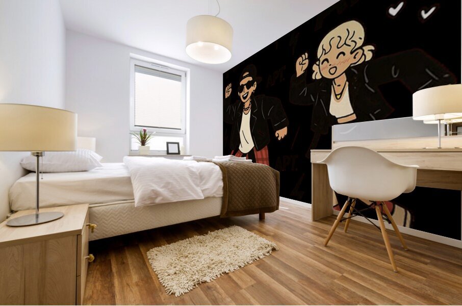 Bruno Mars 12 Mural print
