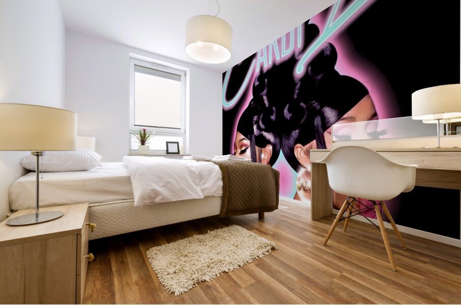 Cardi B 7 Mural print