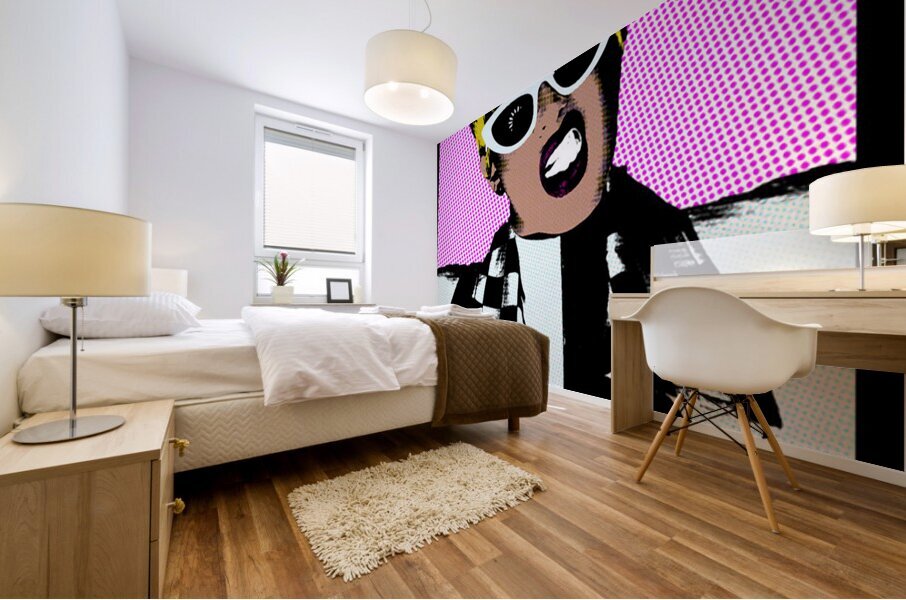 Cardi B 16 Mural print