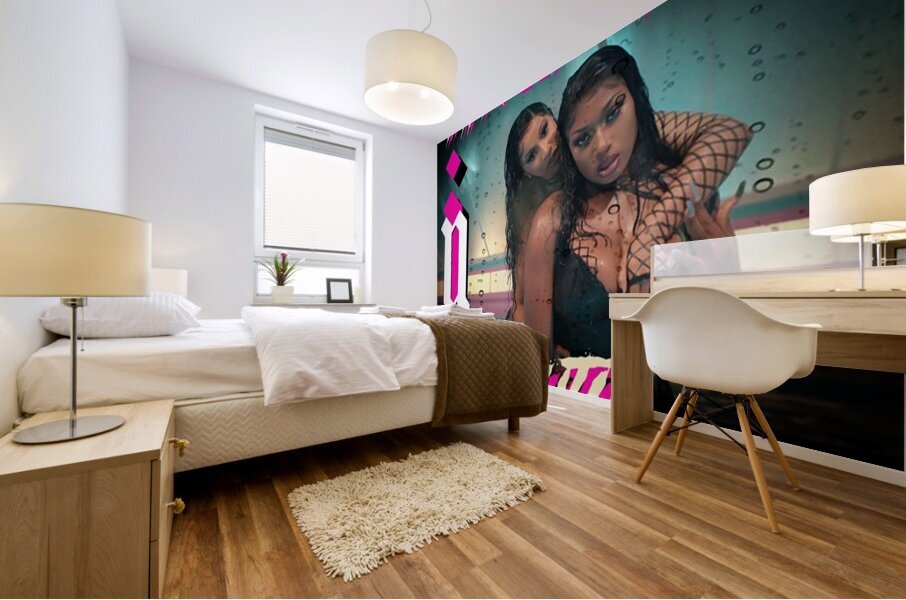Cardi B 19 Mural print