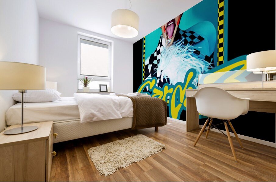 Cardi B 31 Mural print