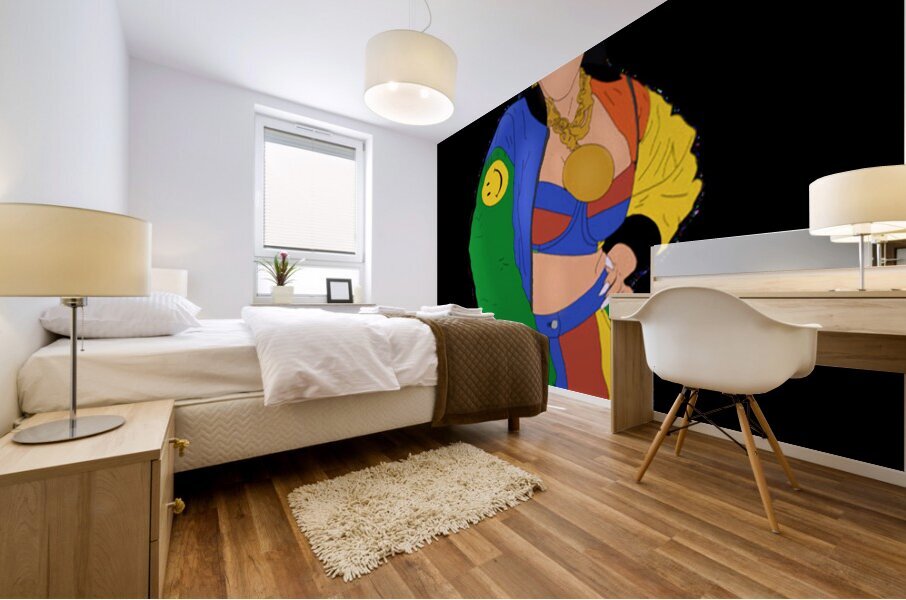 Cardi B 49 Mural print
