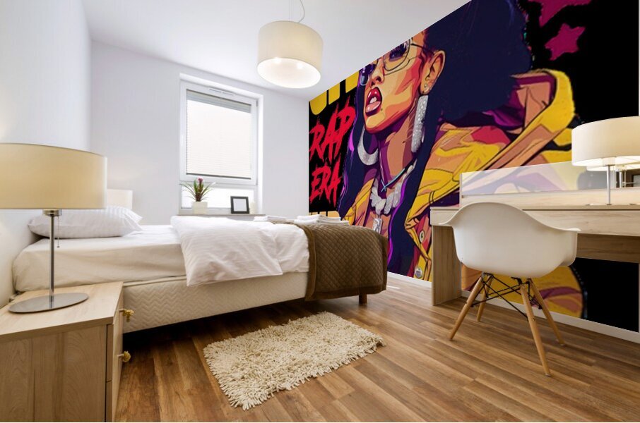 Cardi B 59 Mural print