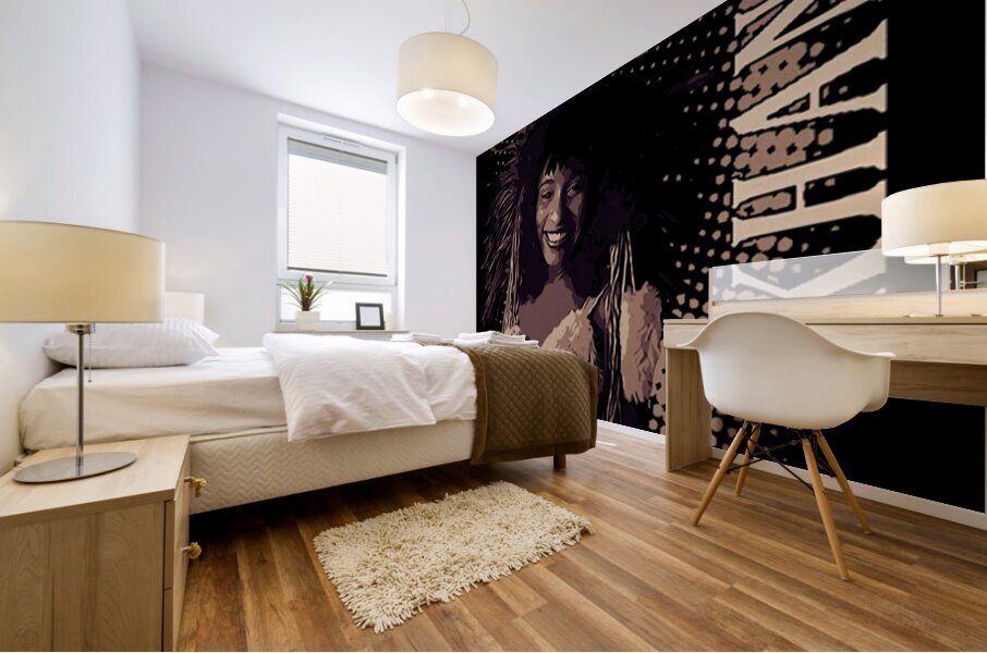 Chaka Khan 3 Mural print