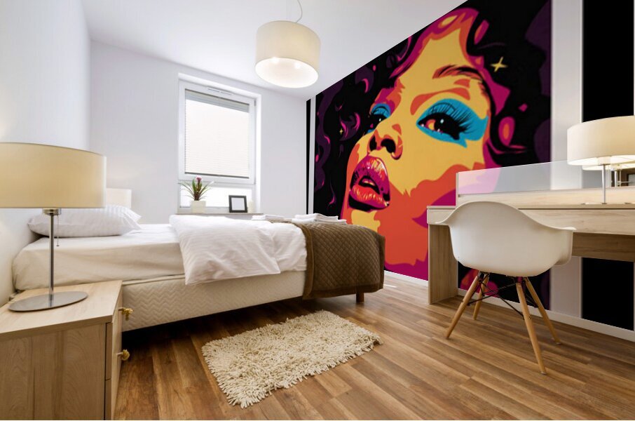 Chaka Khan 2 Mural print