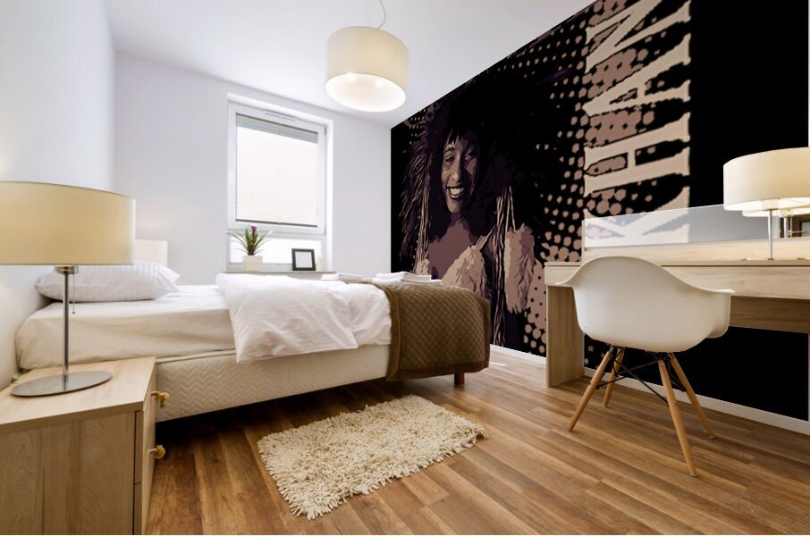 Chaka Khan 7 Mural print