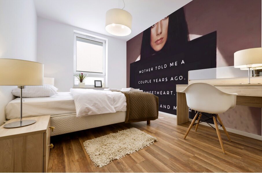 Cher 34 Mural print