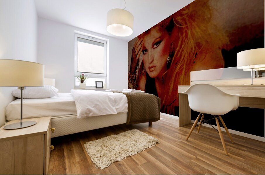 Cyndi Lauper 21 Mural print