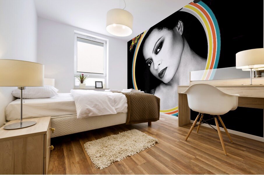 Diana Ross 29 Mural print