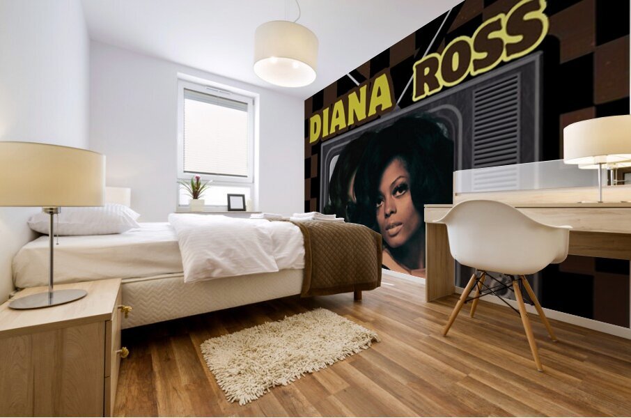 Diana Ross 13 Mural print
