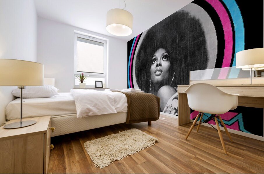 Diana Ross 39 Mural print