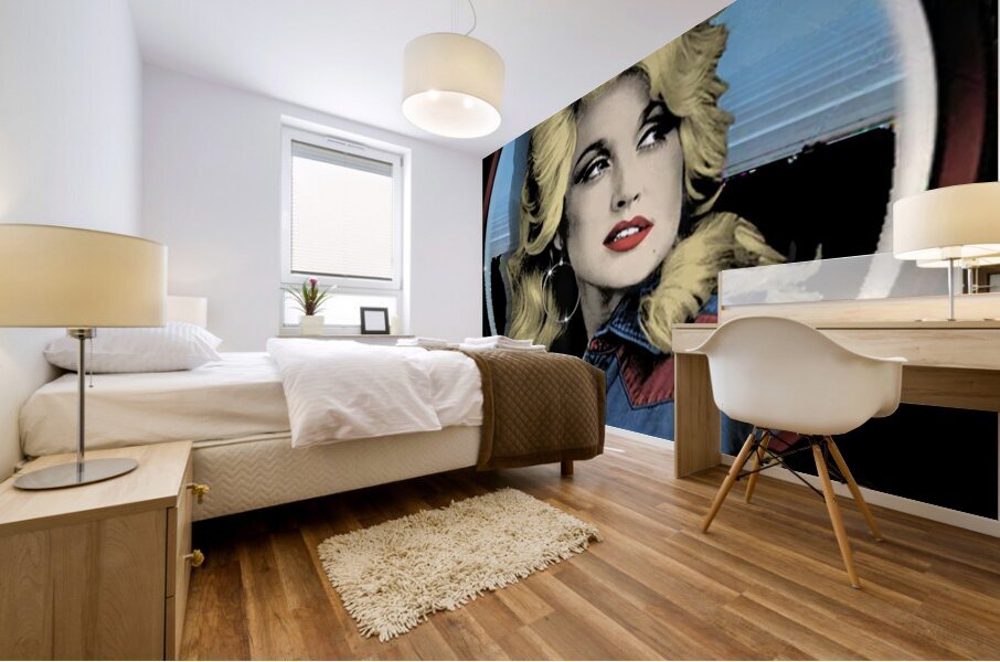 Dolly Parton 3 Mural print