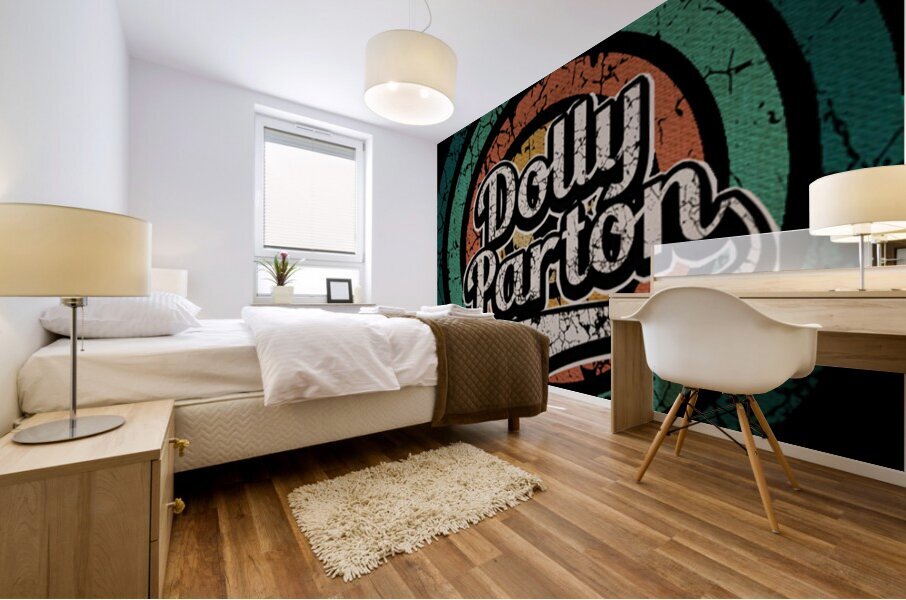 Dolly Parton 4 Mural print
