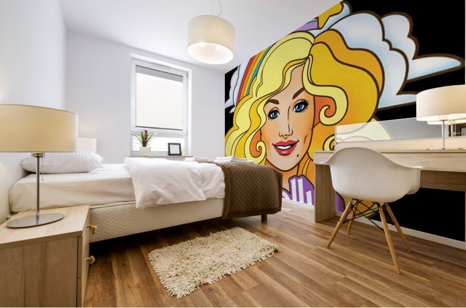 Dolly Parton 16 Mural print