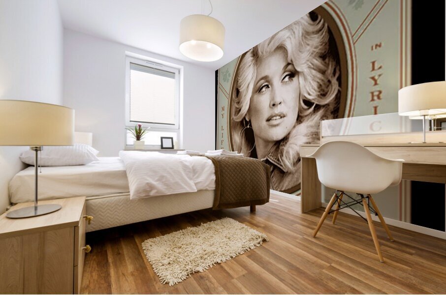 Dolly Parton 17 Mural print