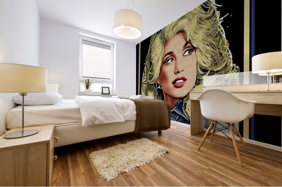 Dolly Parton 24 Mural print