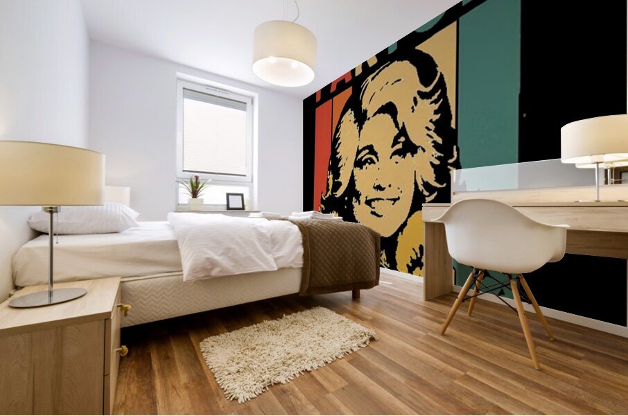 Dolly Parton 33 Mural print